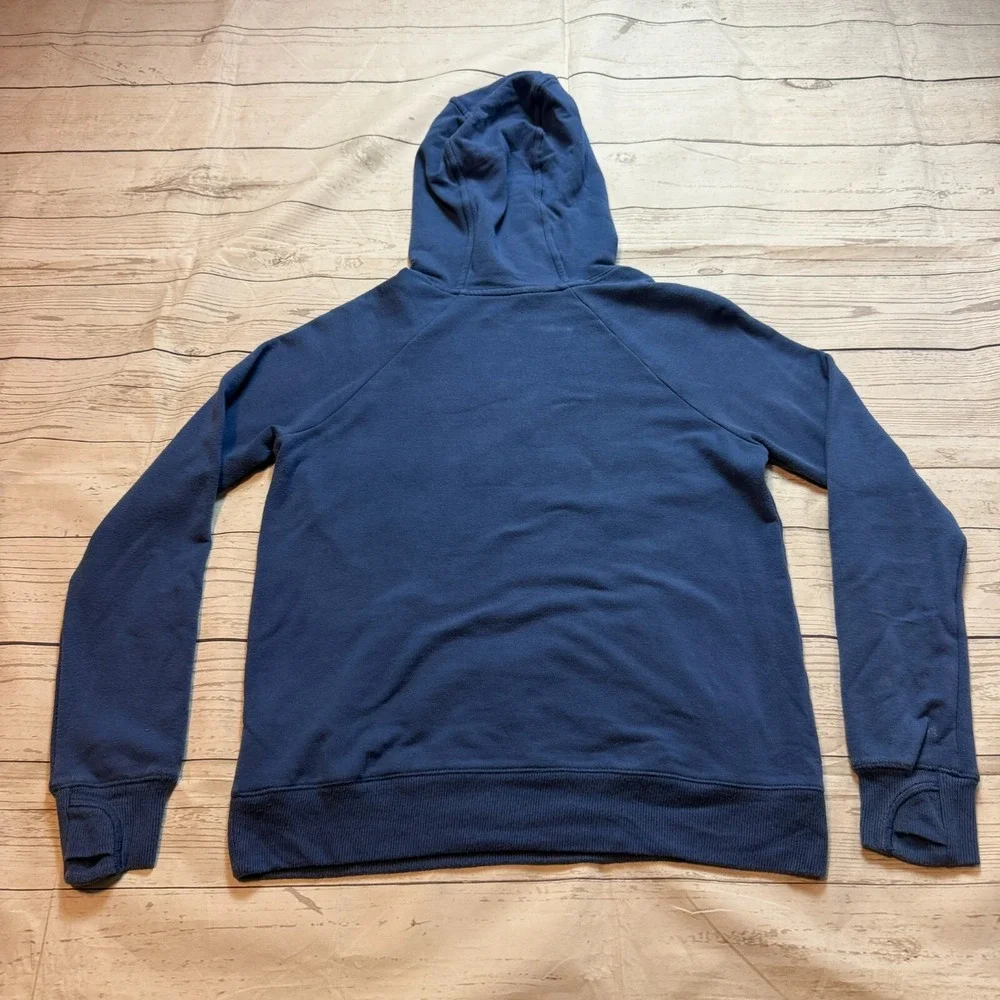Athleta Girl Hooded Sweatshirt  Long Sleeve Pullover Youth Blue Girls Size Large
